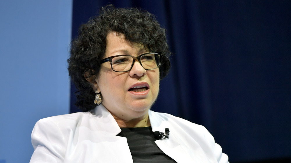 Sonia Sotomayor sits for an interview