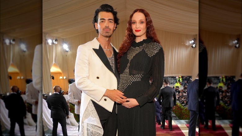 Joe Jonas and Sophie Turner attend the Met Gala