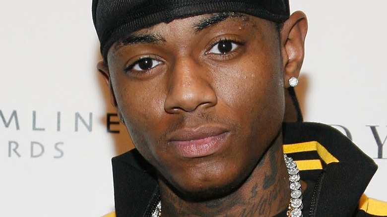 Soulja Boy wearing a durag