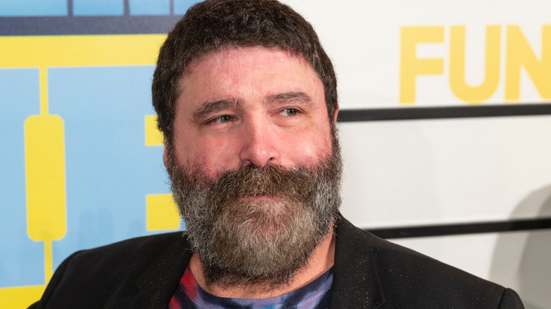 Mick Foley posing