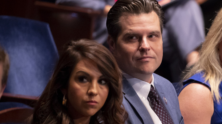 Lauren Boebert and Matt Gaetz at congress