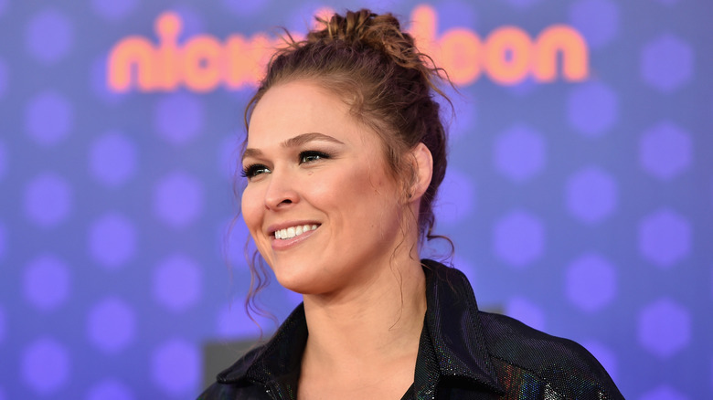 Ronda Rousey smiling