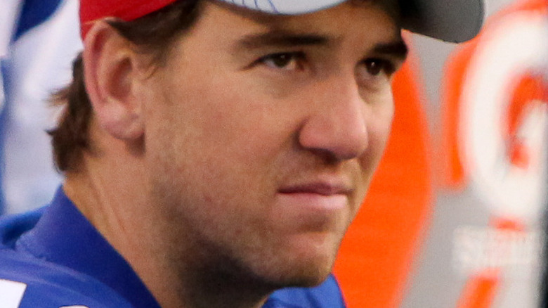 Eli Manning in a game