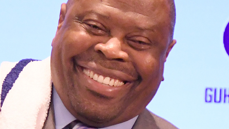 Patrick Ewing smiling