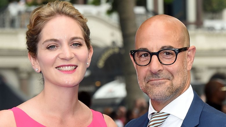 Stanley Tucci and Felicity Blunt