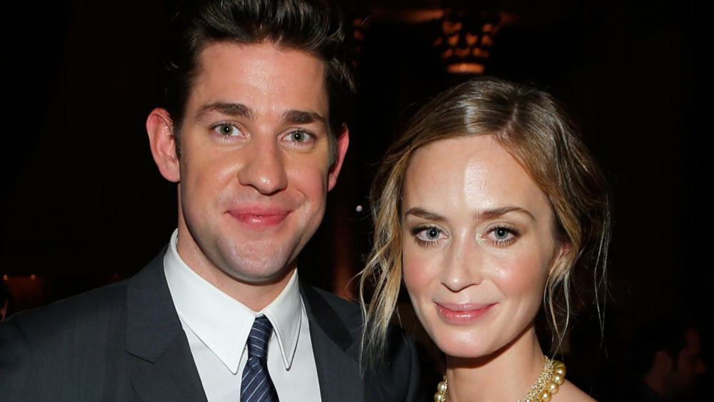 John Krasinski and Emily Blunt