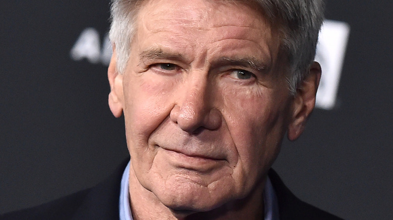 Harrison Ford smirking