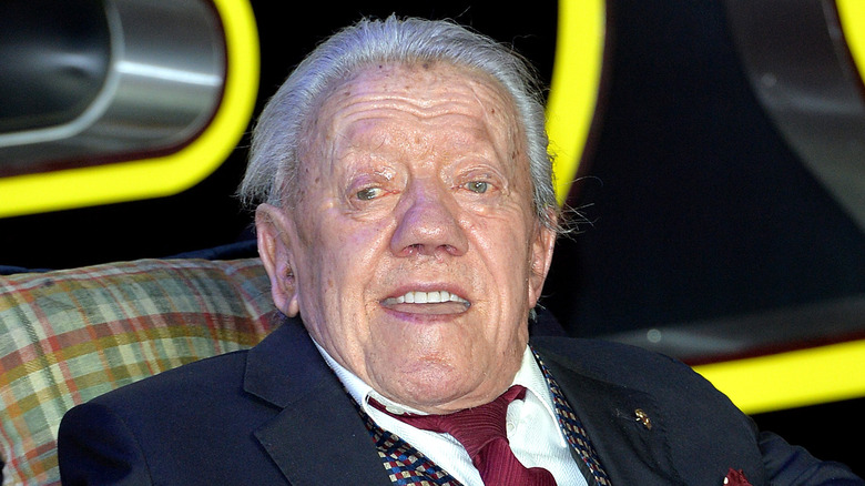 Kenny Baker smiling