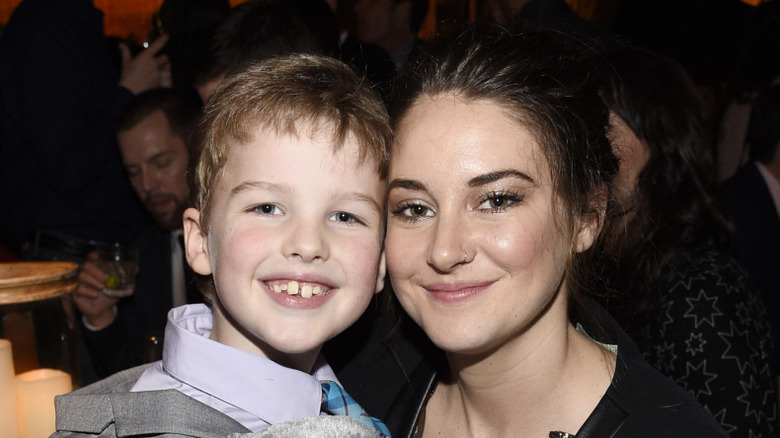 Iain Armitage and Shailene Woodley