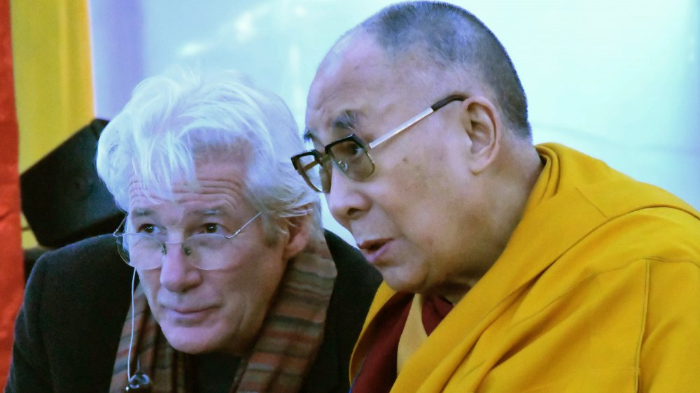 Richard Gere, the Dalai Lama