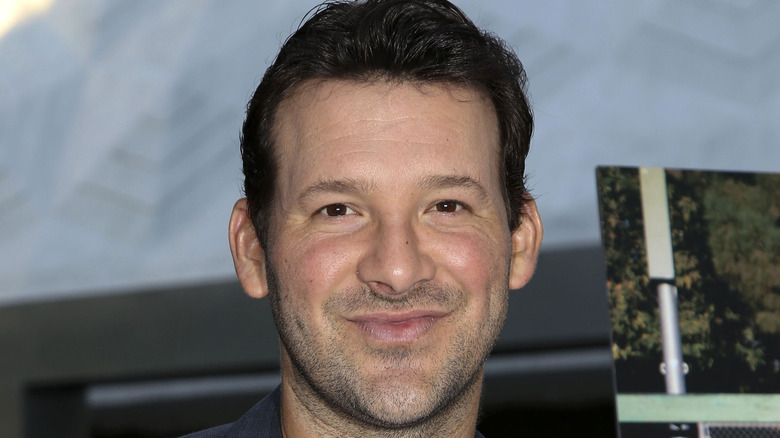 Tony Romo smiling 