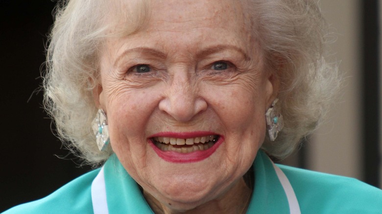 Betty White smiling 