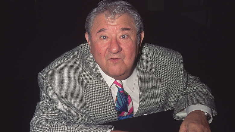 Buddy Hackett smiling
