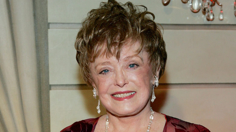 Rue McClanahan smiling at an event