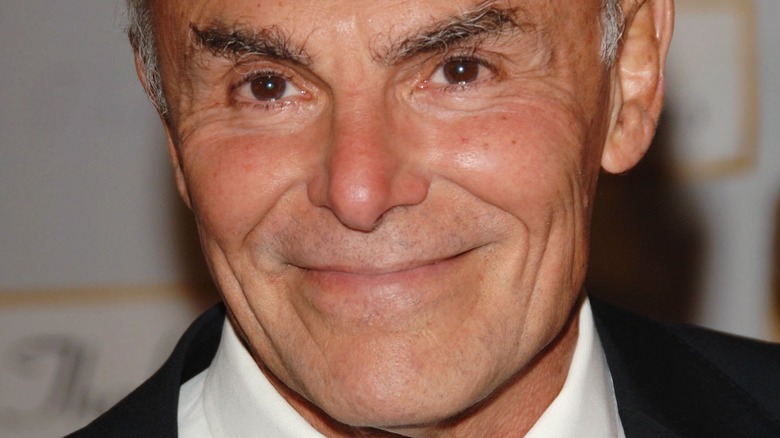 John Saxon smiling