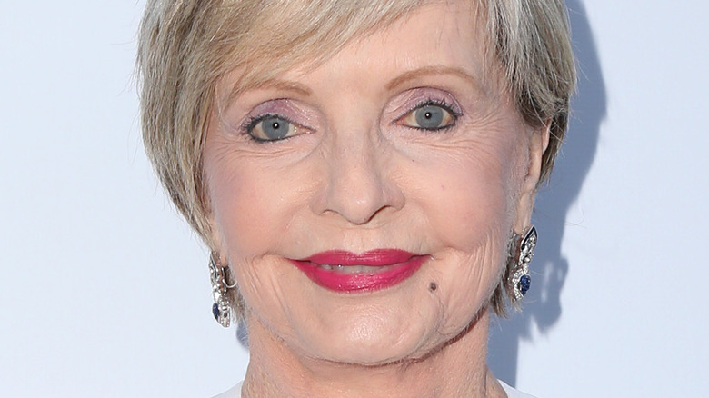 Florence Henderson smiling at camera