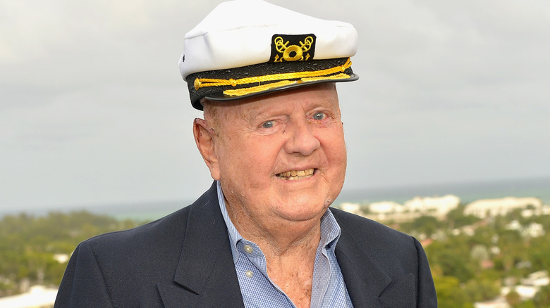 Dick Van Patten with sailer hat