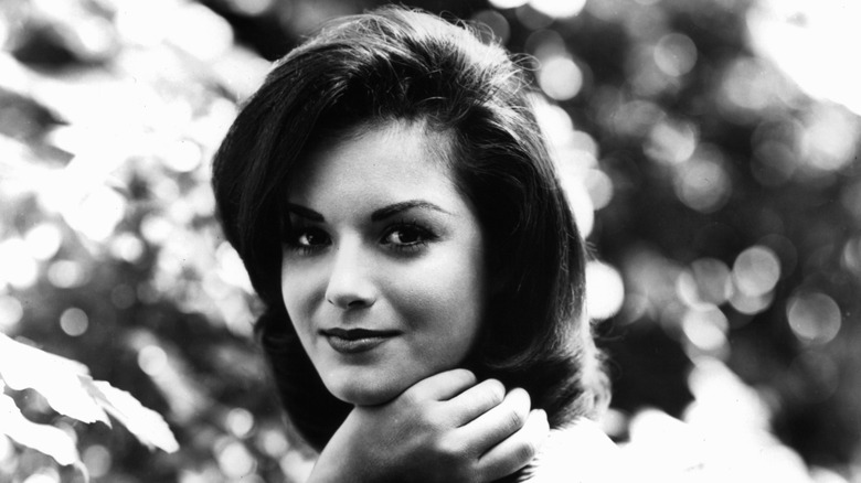 Pat Woodell posing in the 1960s.