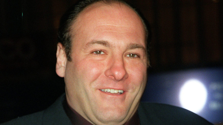 James Gandolfini smiling