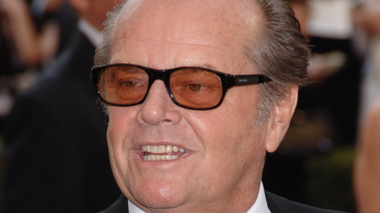 Jack Nicholson looking away