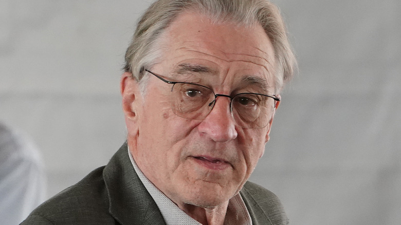 Robert De Niro looking surprised