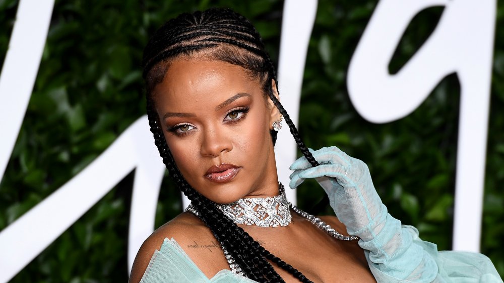 Rihanna posing