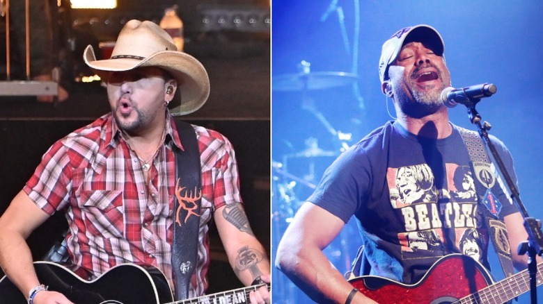 Jason Aldean and Darius Rucker
