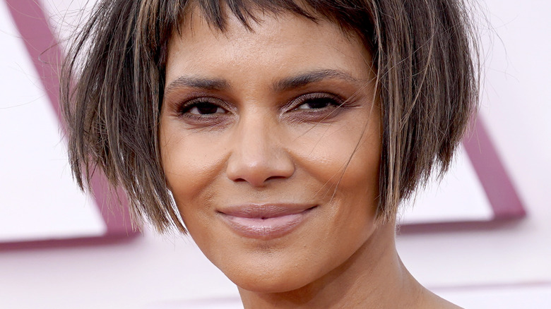 Halle Berry smiling