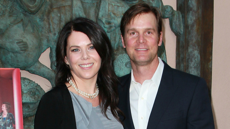 Lauren Graham and Peter Krause