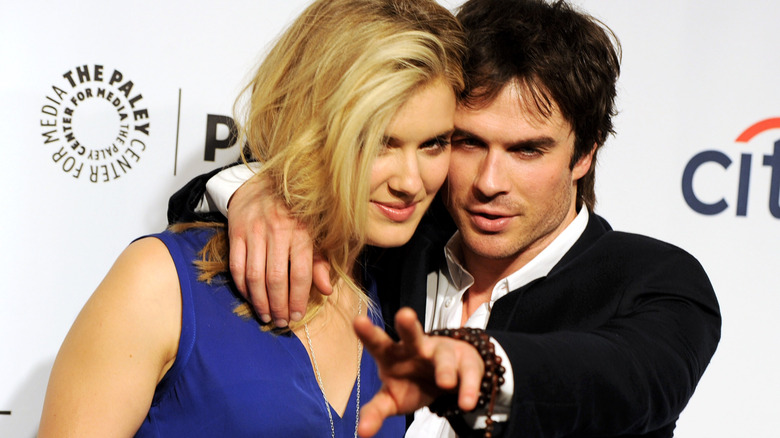 Maggie Grace and Ian Somerhalder