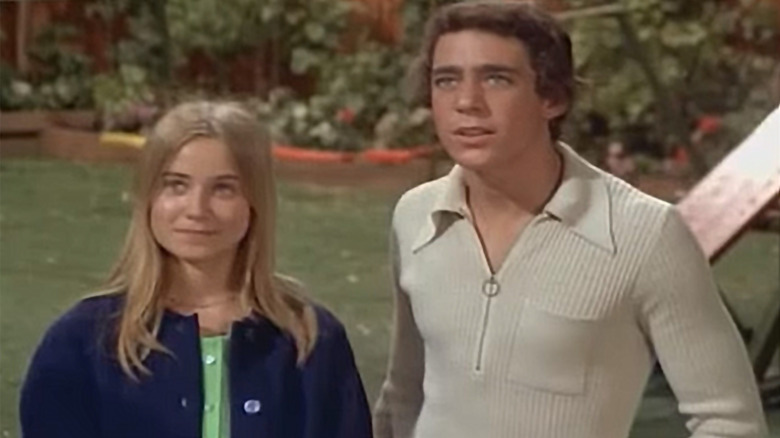 Maureen McCormick and Barry Williams