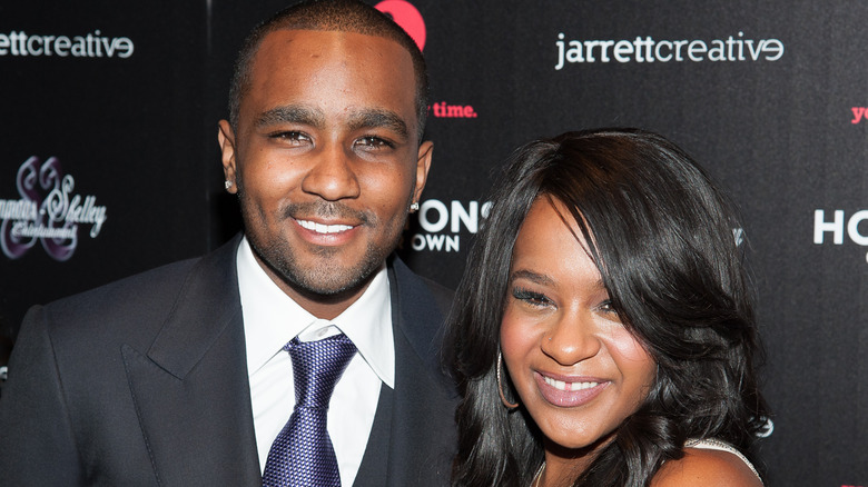 Bobbi Kristina Brown with Nick Gordon