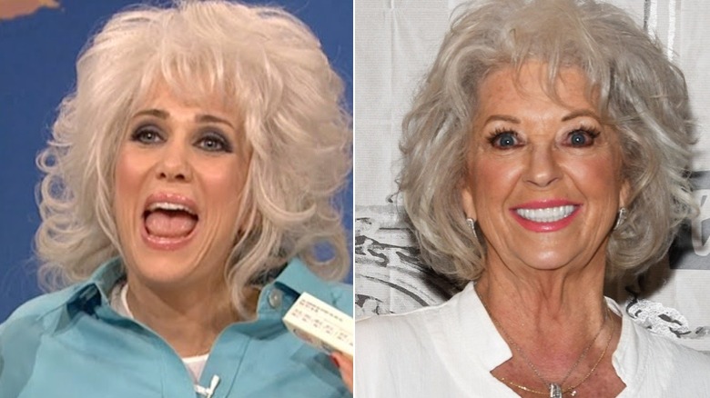 Kristen Wiig and Paula Deen
