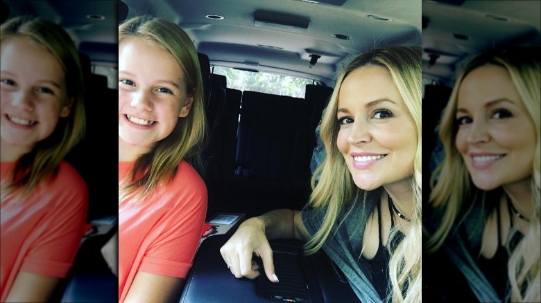 Emily Maynard Johnson with daughter Ricki