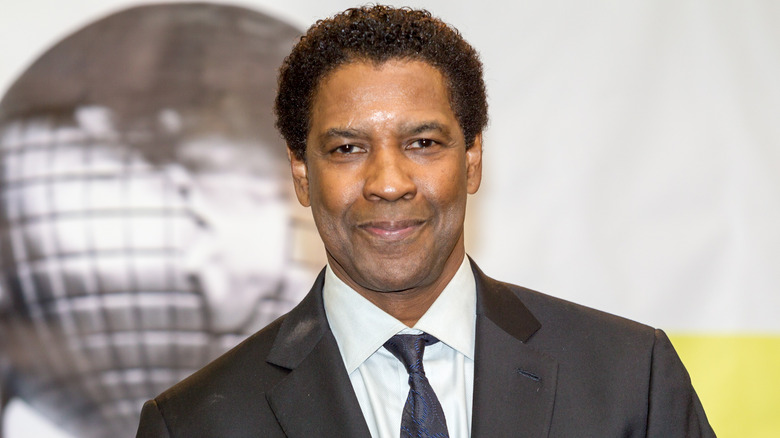 Denzel Washington smiling