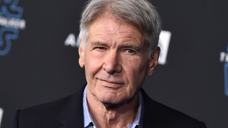 Harrison Ford smirking
