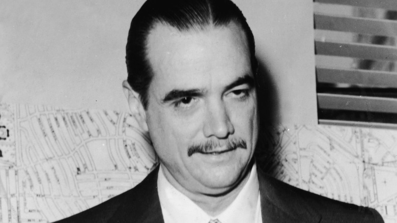 Howard Hughes grinning