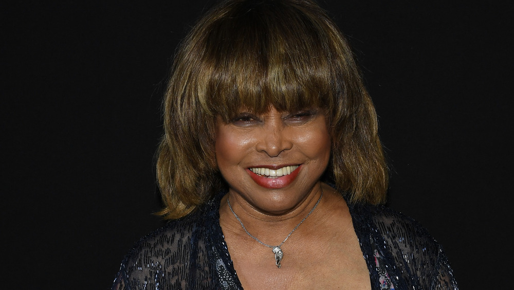 Tina Turner smiling