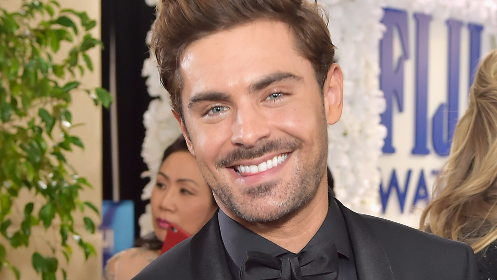 Zac Efron smiling