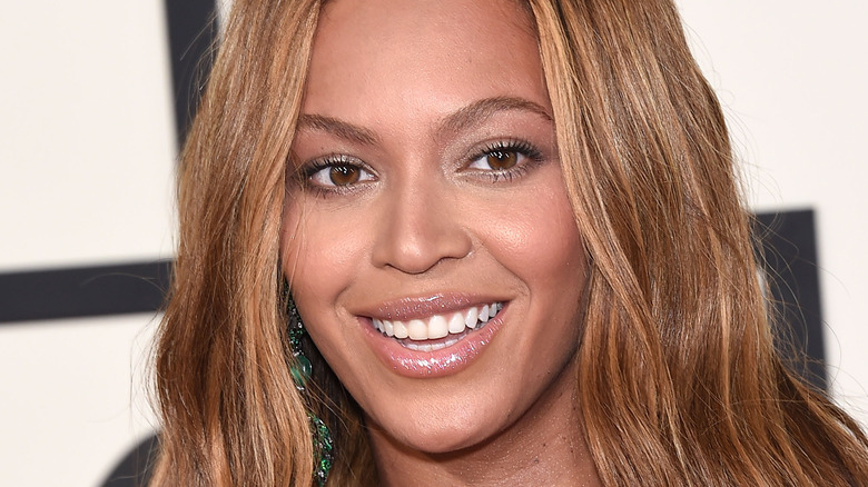 Beyoncé smiling