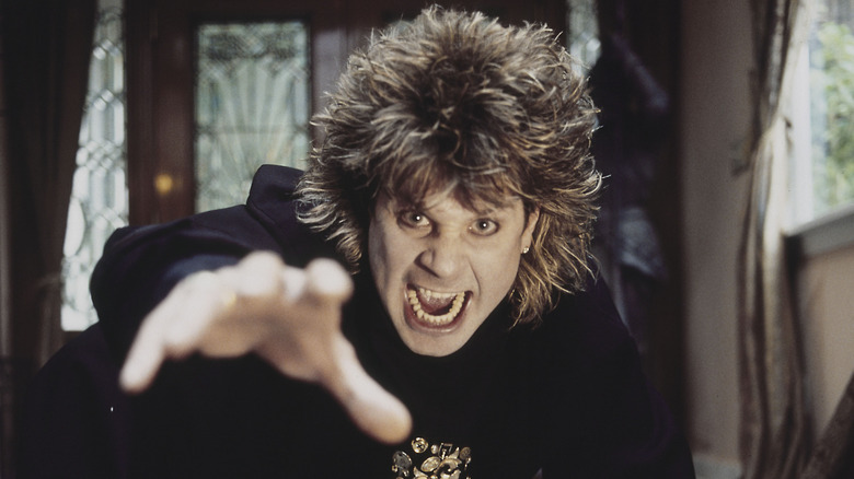 Ozzy growls at the camera