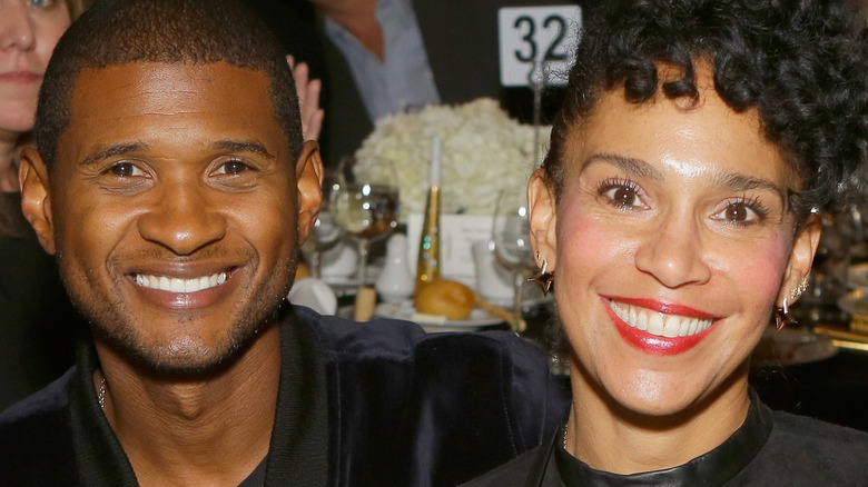 Usher and Grace Miguel