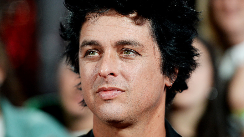 Billie Joe Armstrong looking away