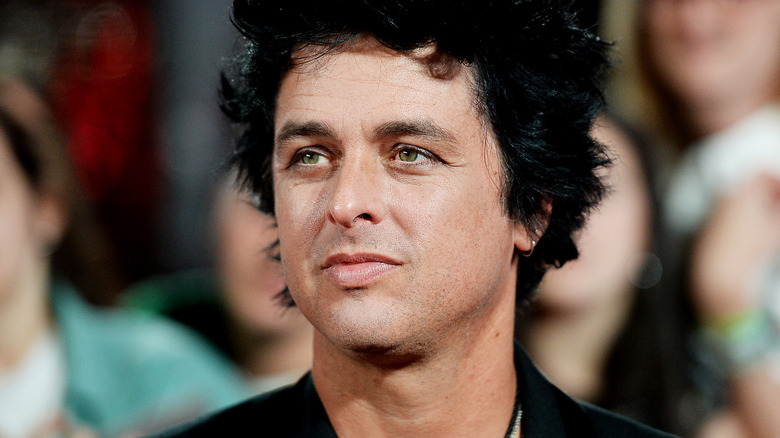 Billie Joe Armstrong looking away