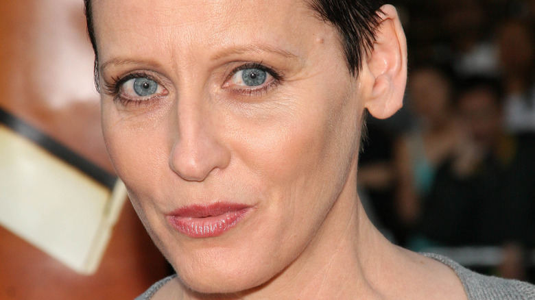 Lori Petty on red carpet