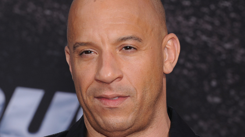 Vin Diesel on red carpet