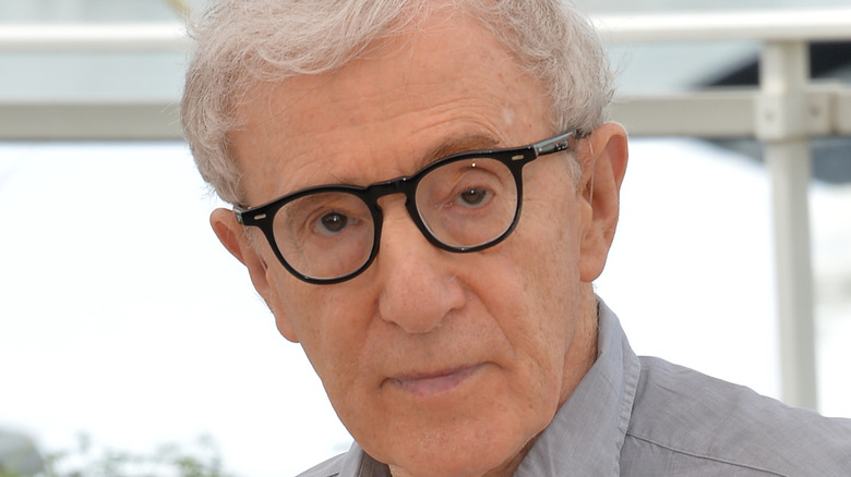 Woody Allen eyebrow raised