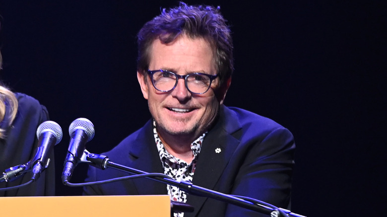 Michael J. Fox speaking
