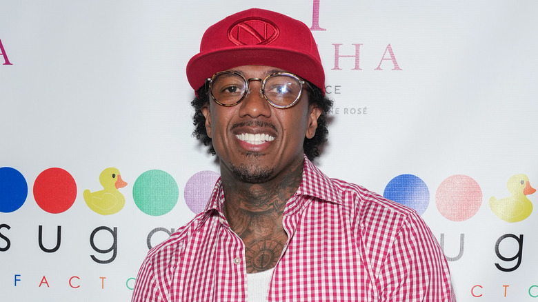 Nick Cannon smiling