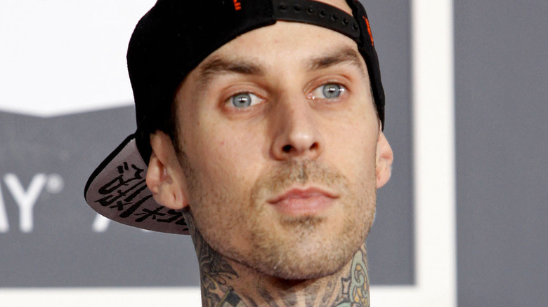 Travis Barker at the Grammys